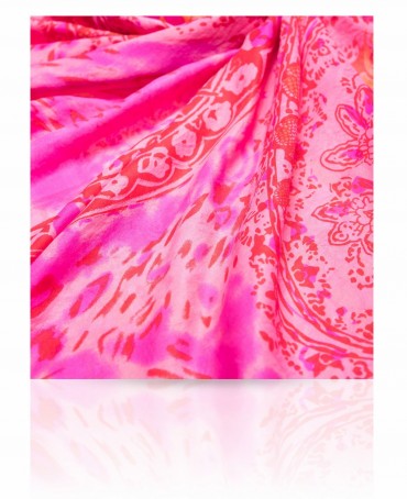 Палантин Женский S-ANIMAL.PAISLEY/FUCS